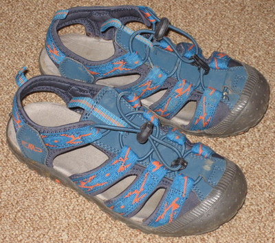 CMP Sahiph Kinder Sandalen Gr. 32 blau/orange Outdoor Textil Trekking Zug *TOP*