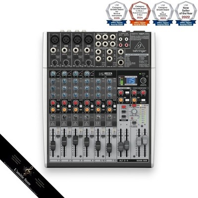 Behringer XENYX X1204USB Premium Effekte 12-Kanal Audio Mixer Effektor USB JP