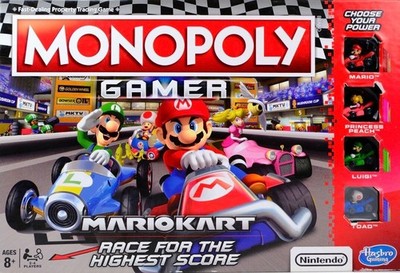 Hasbro Monopoly Gamer Mario Kart Brettspiel Ausgabe 2018 (8+) - vollständig