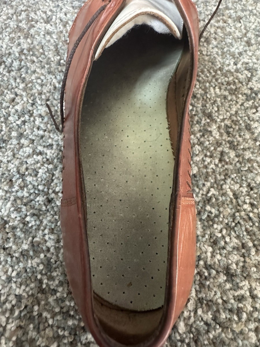Lorenzo Banfi Made In Italy 2 Toned Leather Lace Up Loafer 11M W/ Box And Shaper Lorenzo Banfi Made In Italy 2 Toned Leather Lace Up Loafer  main image 4
