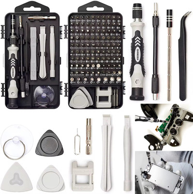 Feinmechaniker Schraubendreher Reparatur Bit Set 110 tlg Controller Handy Laptop