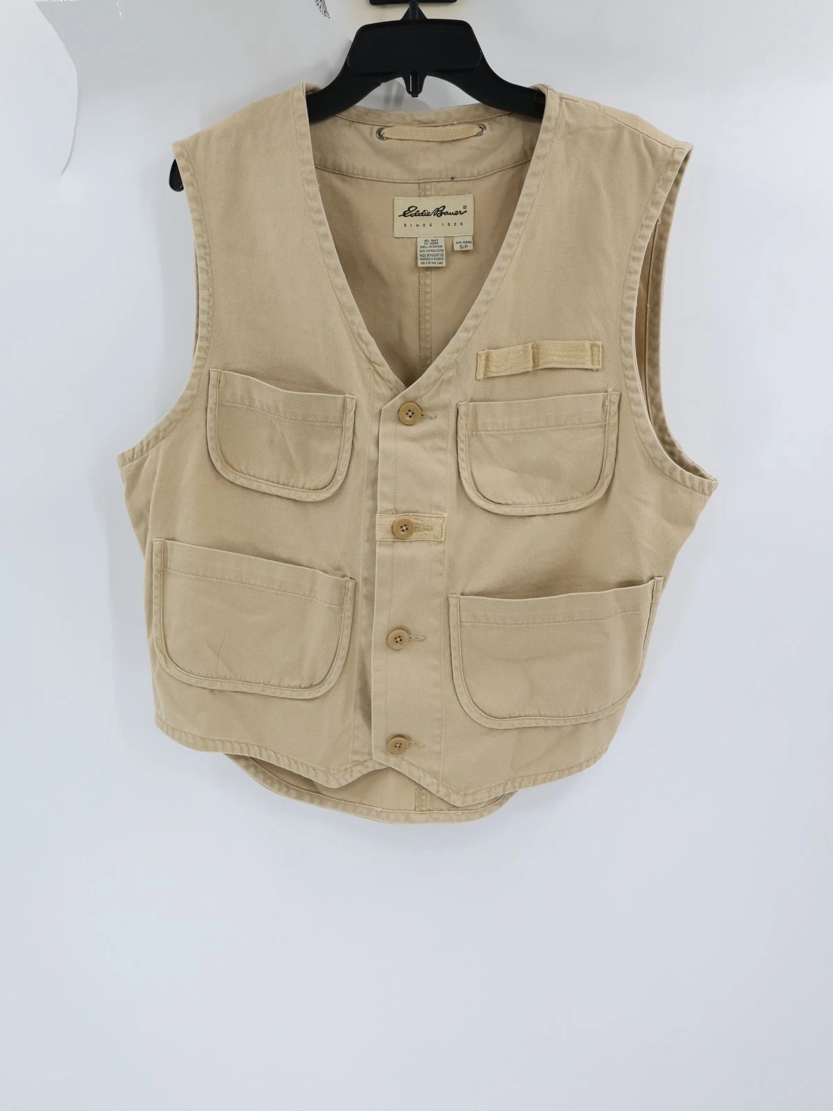 Vintage Eddie Bauer Vest Mens Small Fishing Outdoor Twill Cotton Hiking Pockets
Opens in a new windo
