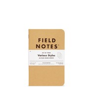 Field Notes - Original Kraft 3-Packs