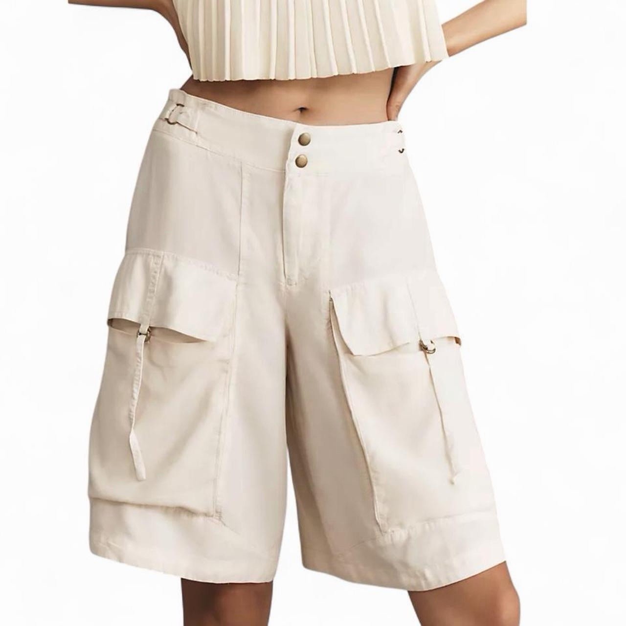 By Anthropologie Safari Bermuda Shorts – Women’s Size Large