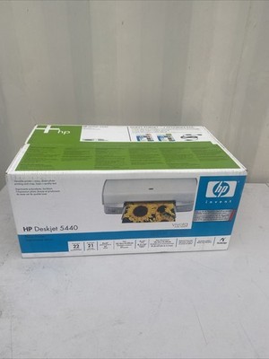 New Genuine HP Deskjet 5440 Digital Photo Inkjet Printer Can Do 8 1/2'' x 24''