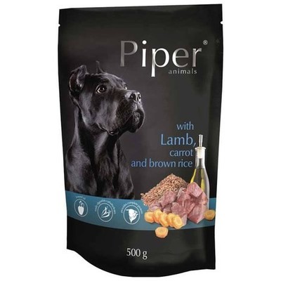 5902921307211 PIPER Animals with lamb, carrot and brown rice - Nassfutter für Hu