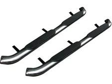 Nerf Bars For 2019 GMC Sierra 1500 Limited ZY315JM 4 Inch Oval Bent; Polished