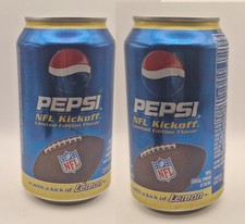 2009 Pepsi Lemon NFL Kickoff Collector's Can with Banner -192