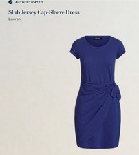 LAUREN by RALPH LAUREN SLUB JERSEY DRESS WOMEN'S SIZE 2 NWT!! 🔥🔥🔥🔥