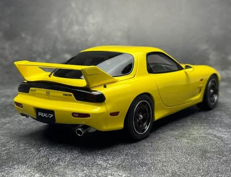 Polar Master 1/18 Mazda RX-7 FD3S MAZDASPEED A-Spec Yellow JDM