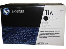 HP Q6511A 11A Black Toner Cartridge Damaged Open Box OEM 