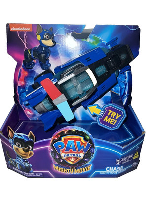 Paw Patrol The Mighty Movie Chase Mighty Transforming Cruiser NEW