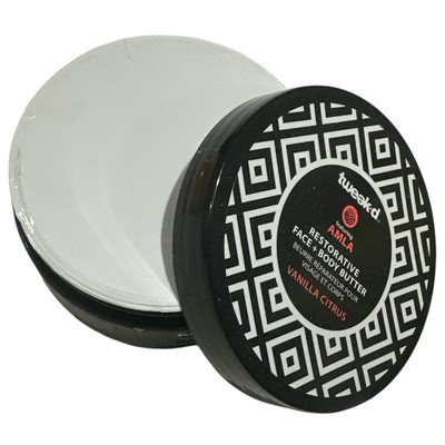 Tweak'd Restorative Face + Body Butter Vanilla Citrus 4 oz Sealed