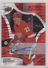2021-22 Upper Deck Allure Rookies Red Rainbow Auto Lucas Raymond #109 Auto 1t49