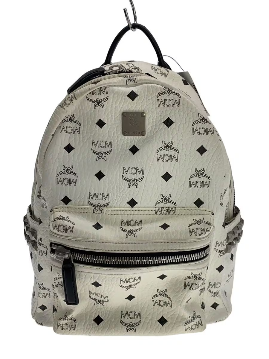 MCM Backpack -- WHT All-over Pattern MMK65VE37WT0… - image 2