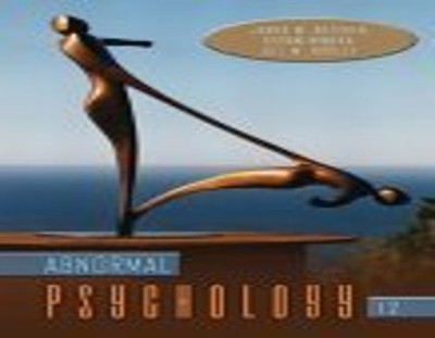 Abnormal Psychology: United St - VERY GOOD