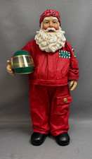 Clothtique By Possible Dreams 1998 North Pole 500 Santa Figurine Hand Painted