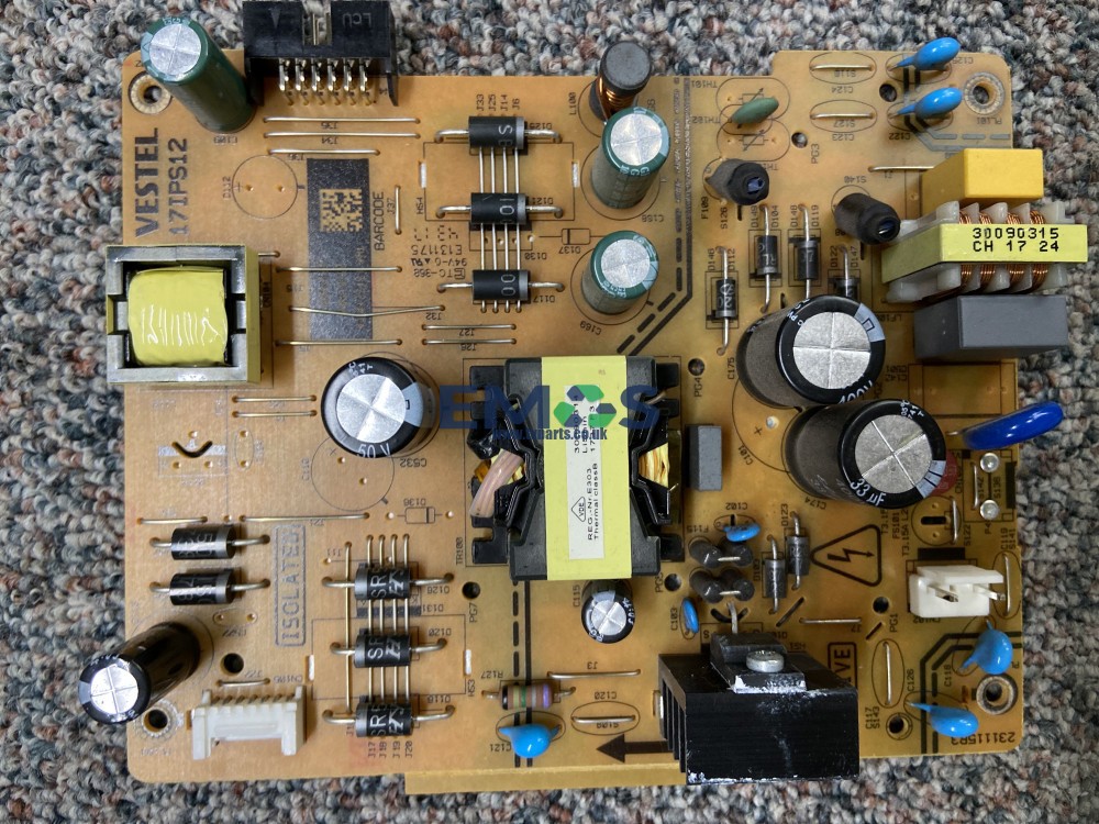 23281584 POWER SUPPLY FOR LUXOR LUX0143006/01 1904 (17IPS12)