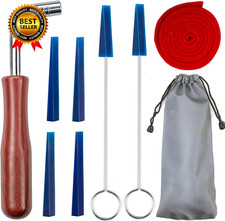 Piano Tuning Kit Professional Piano Tuning Wrench Hammer Rubber Mutes Set 8