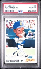 1992 Score #436 Ken Griffey Jr PSA 10 GEM MINT HOF Mariners Icon 🔥