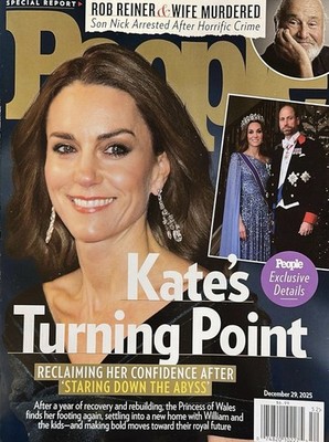 People Magazine - December 29, 2025 - Princess of Wales - Kate Middleton -Reiner
