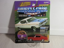 Johnny Lightning Muscle Cars Usa 1970 Amc Rebel Machine Red