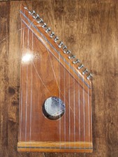 Vintage Drewniana 15 strun Judy Lap Harp