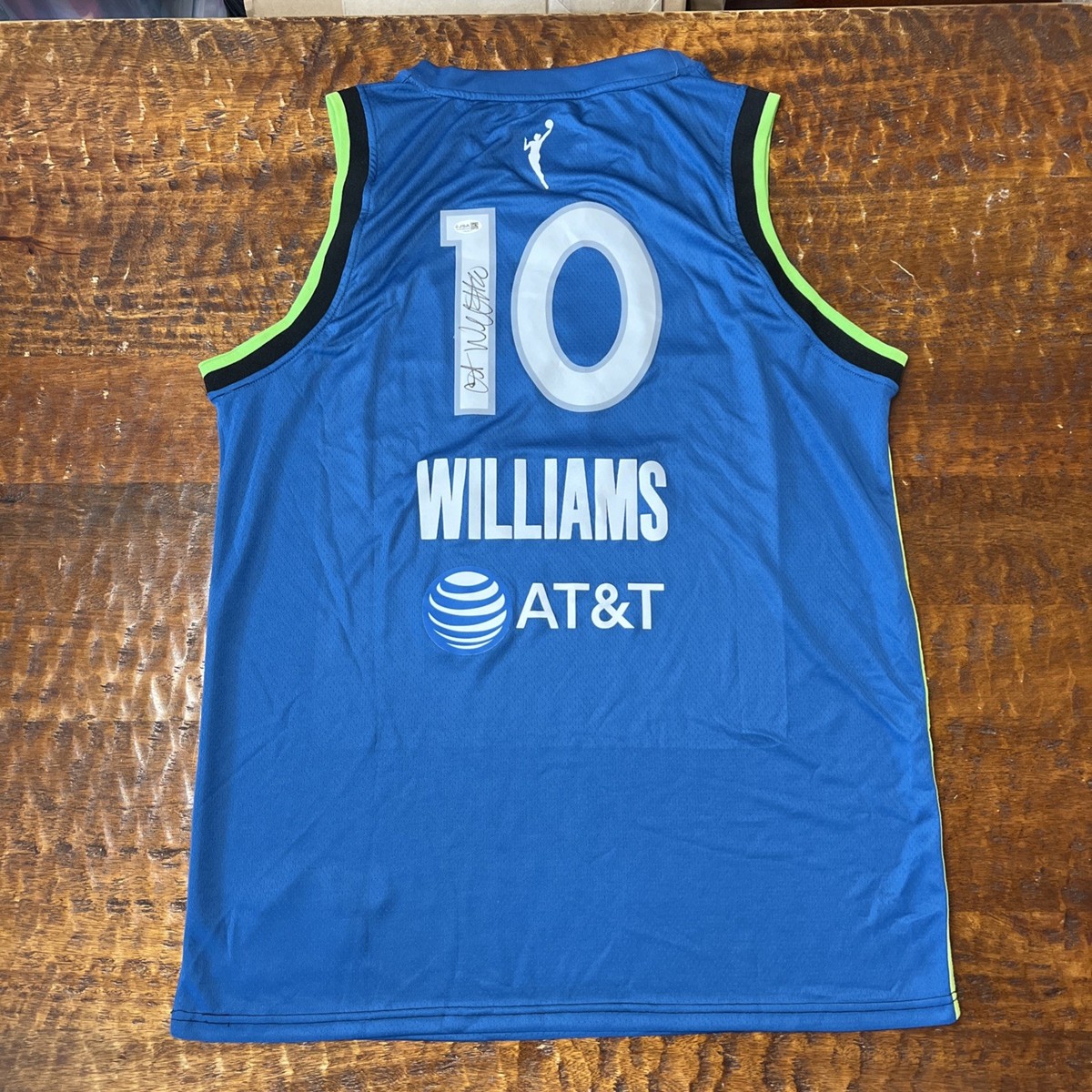 Courtney Williams Signed Minnesota Lynx Jersey JSA Coa Autographed