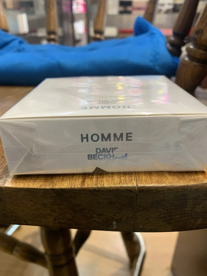 DAVID BECKHAM HOMME 2.5 FL. OZ / 75 ml Eau de Toilette Spray Caja Sellada RARO Foto 4 de 4