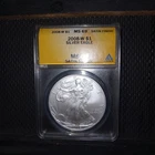 2008-W American Silver Eagle ANACS MS 69