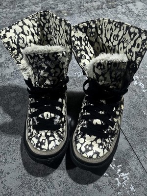 y2k diesel expoflap leather sneakers fauxfur avantgarde