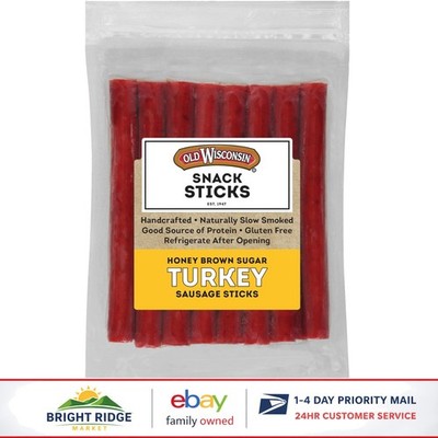 Honey Turkey Sausage Snack Sticks, Gluten Free, High Protein & Low Carb Treat