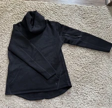 SMARTWOOL Women'sl Black Pullover Fleece Sweater Size Large