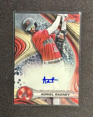 2024 Bowman's Best Adriel Radney Auto #B24-ARA - Diamondbacks