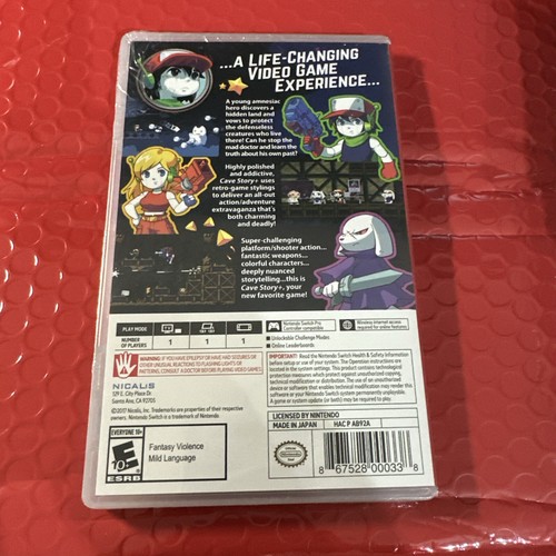 Cave Story Plus 洞窟物語 - Nicalis (Nintendo Switch) US Launch NEW SEALED - Picture 2 of 2
