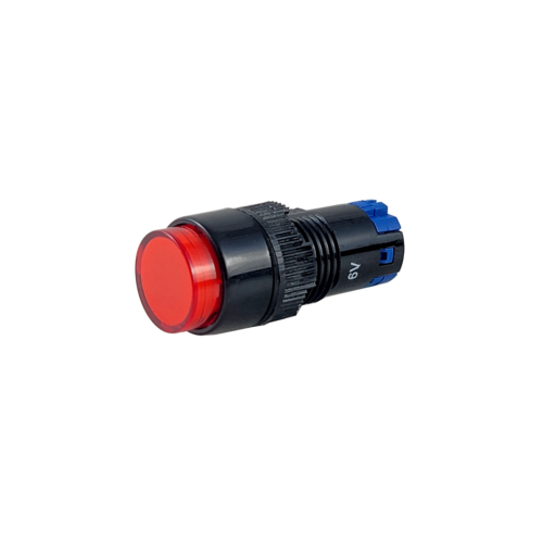 Tesi NELLI JR 12MM LED Pushbutton Momentary Guitar Kill Switch EVH Style Red - Picture 1 of 4