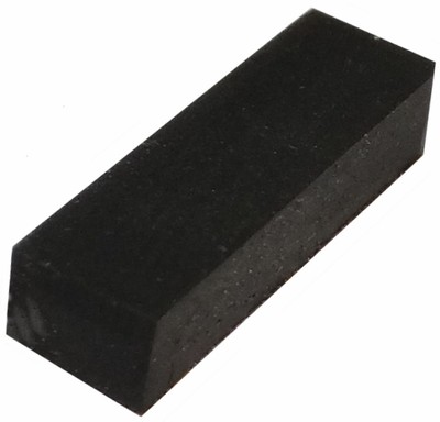 4mm 6.5x2.8mm para muebles,color negro. 10 x Patas pies adhesiva rectangulares de caucho A AERZETIX