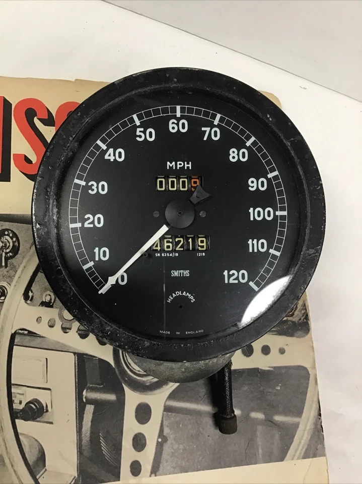 Jaguar MK VII VIII MK IX Smiths Speedometer “tested” cars fitted with Automatic - Image 3 of 4