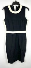 Juicy Couture Women’s Black/White Knee Length Bodycon Dress Size Small