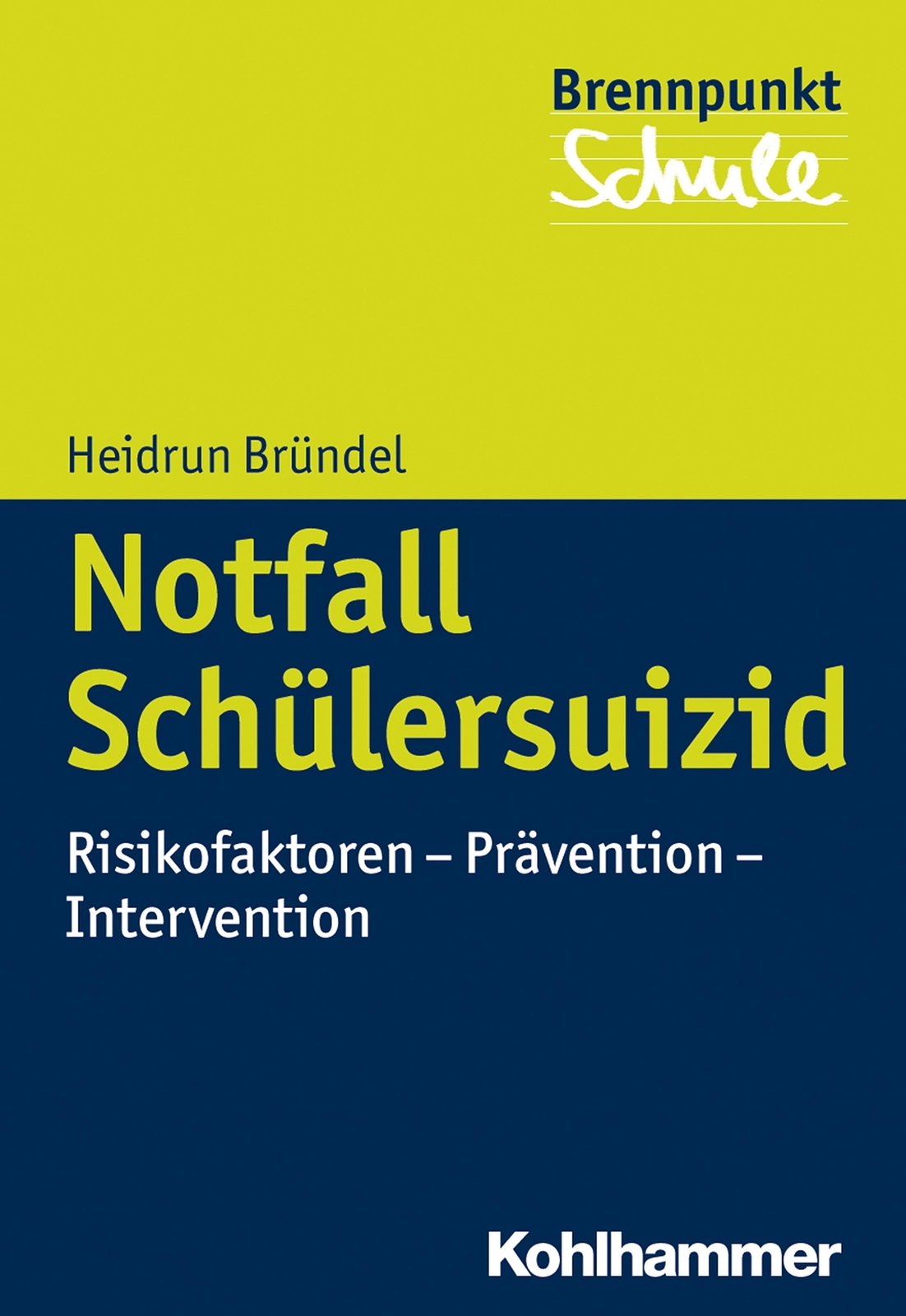 Thumbnail - Notfall Schülersuizid Heidrun Bründel