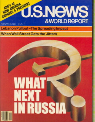 1984 U.S. News & World Report: What Next in Russia/Lebanon Pullout Impact