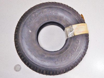 85-86 TG50 TG50M TG 50 50M M Gyro S NOS Dunlop Rear Wheel Tire Tyre 4.50-6 Dot
