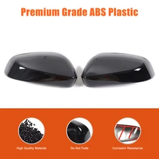 For Toyota Tacoma 2024-25 SR SR5 Gloss Black Side Rear View Mirror Cover Cap 2PC