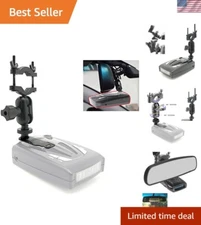 Secure Rear View Mirror Mount for Whistler Radar Detectors - No Suction Cups