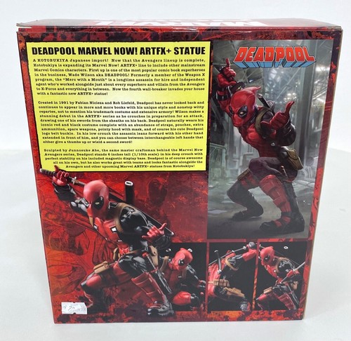 Marvel Now! X-Men DEADPOOL Kotobukiya ArtFX+ - Foto 4 di 12