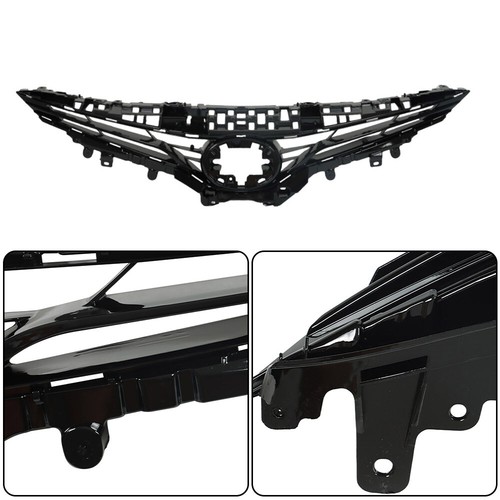 5311106B60 Para Toyota Camry LE XLE 2021 2022 Parachoques Delantero Parrilla Superior Negro Nuevo - Imagen 8 de 10
