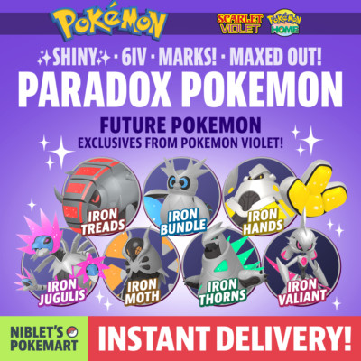   SHINY PARADOX FUTURE POKEMON   Battle Ready Builds Pokemon Scarlet & Violet!