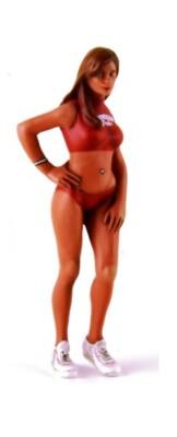 Le Mans Miniatures Julia Hawaiian Tropic Girl 1/18 Resin Figure FLM118037-P1