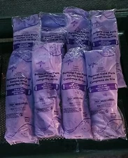 Medline MDS148055 Deluxe Perineal Cold Packs w/ Adhesive, 4.5" x 14.25" 6 Packs