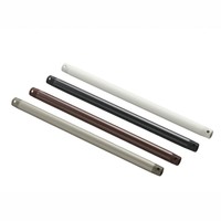 Kichler Climates Downrod, Satin Black, 18 In. on sale Kichler Climates Downrod, Satin Black, 18 In. on sale